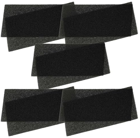 vhbw 10x Schaumfilter 40 PPI kompatibel mit Bauknecht TK 84A++, EVO 74A+, Champion 7A++, EVO 74A++, EcoStar 7A++, EcoStar 7A+ Wäschetrockner