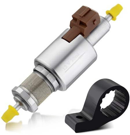 GEARLEADER 12V 28ML Car Diesel Heater Oil Fuel Pump Low Noise Air Heater Fuel Pump Pulse Metering Pump for Webasto Eberspacher Auto Heater 2KW 5KW 8KW Parking Heater