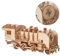 CIYODO 3D Holzpuzzle Modellzug Lernspielzeug Aus Für Und Erwachsene Kreatives STEAM Puzzle Handgefertigtes Mechanisches Ideal Für Bastel Und Freizeitaktivitäten