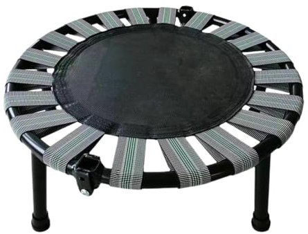 Faltbares Trampolin, Fitness-Trampolin | Übungs-Sprungbett Rundes Hüpfbett Für Kleinkinder, Rebounder Sport Trampolin Mini-Trampolin Gartentrampolin Für Kinder Erwachsene, Tragfähigkeit 165 Pfund