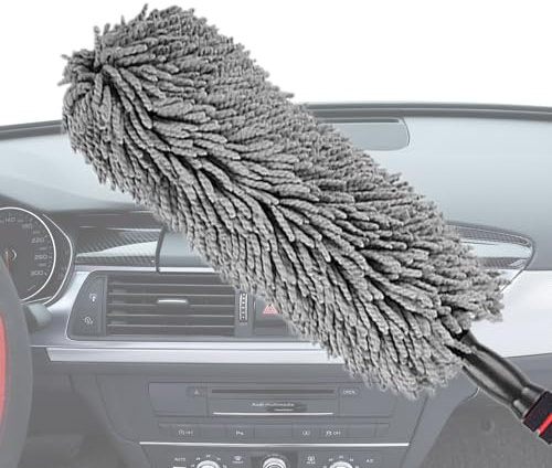 Generico Puliscipolvere per Auto | Pulitore per Carrozzeria,Panno Multiuso Bagnato E Asciutto Per Finestrini E Sedili