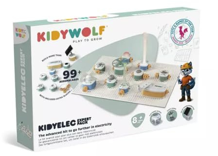 KIDYWOLF Kdyelec - Kit de Electricidad - Pack 18 Piezas