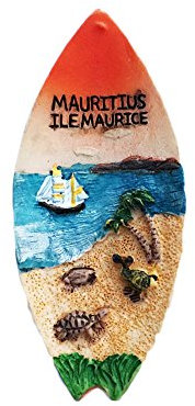 wedare 3D Boot Kühlschrank Magnet, Mauritius Tourist Souvenirs, ocean Style Kühlschrank Magnet, Home und Küche Dekoration, Förderung Geschenk