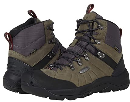 KEEN Menās Revel 4 Mid Height Polar Snow Boot, Steel Grey/Magnet, 10 D (Medium) US