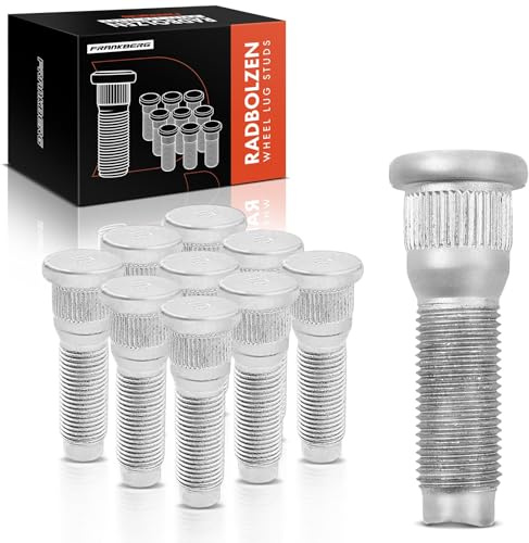 Frankberg 10x Perno de rueda Tornillo de rueda Compatible con Cherokee KJ Grand Cherokee II WJ WG 2.4L-4.7L 1998-2008 6036388AA