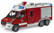 bruder 02680 - MB Sprinter Feuerwehrrüstwagen mit Light & Sound Modul - 1:16 Fahrzeuge, Feuerwehrauto, Rettungsdienst, Einsatzfahrzeuge, Spielzeug ab 4 Jahre