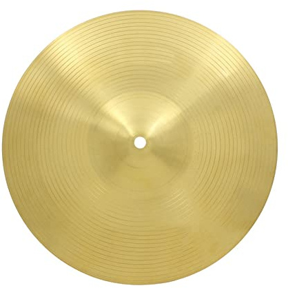 Kit Di Piatti In Ottone Hi-Hat Ride Crash Set Di Batteria Per Piatti Di Strumenti Musicali Cymbals (Color : 18 Inch)