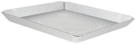 Mikinona Bandeja Para Hornear Pizza Aleación De Aluminio Antióxido Base Perforada