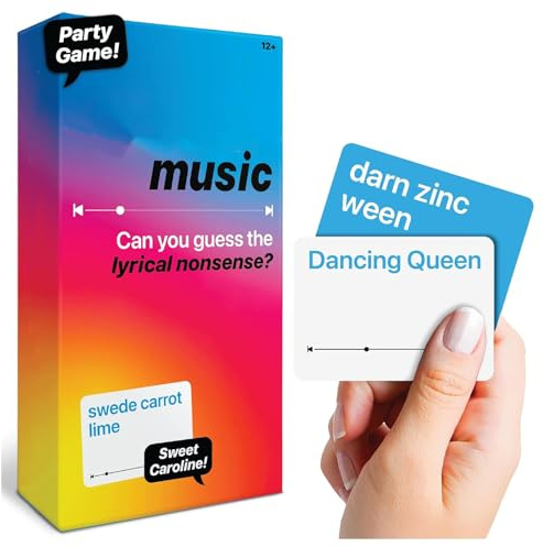 Valentines Gifts for Him and Her, Wrong Guess Music Guessing Songs Card Games Fun Music Games for Couples Entertainment
