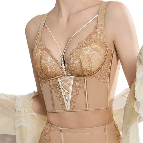 Dirndl BH push up bh dam utan bygel Dirndl-bh rygglös sexig stor bröst starkt grepp kvinnors bh Dirndl-BHS bekväm mjuk Dirndlbh spets för vardag bayersk oktoberfest party bröllop
