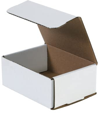 Box USA Shipping Boxes Flat 10L x 4W x 2H 50-Pack - Corrugated Cardboard Box for Moving, Mailing, Packing, Packaging and Storage