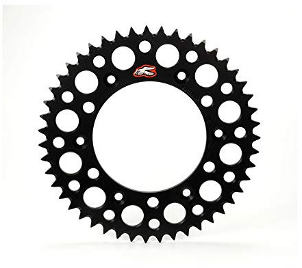 Renthal Couronne Anti-Boue/Anodise Noir 50 Dents