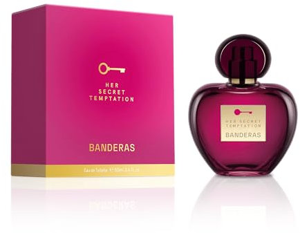 Banderas – Her Secret Temptation – Eau de Toilette Spray für Frauen, Orientalischer und Süßer Duft – 50 ml / 1,7 Fl Oz