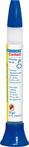 WEICON Contact VA 100 | confezione piccola da 12g | colla istantanea | trasparente/media viscosità | colla universale