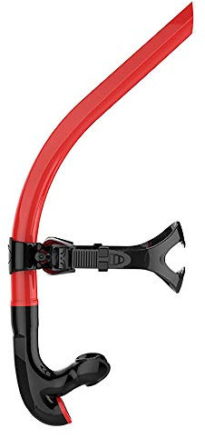 TOMYEER Set de esnórquel para adultos y niños, paquetes de esnórquel, snorkel mojado, fácil respiración, equipo de snorkel, color rojo