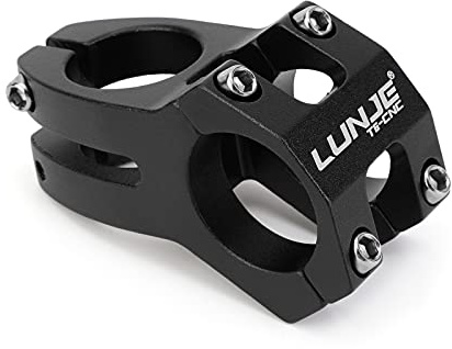 JUPSK 31.8mm Bike Stem, Cycling Bike Stem Short Handlebar Stem Lightweight MTB Stem for Most Bicycle Road Bike BMX MTB