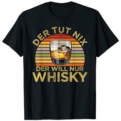 Homme Islay Single Malt Gobelet à whisky Le Will Nur Whiskey T-Shirt