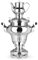 BEEM ROYAL+ Samowar - 15 l | Edelstahl | Türkischer Teekocher elektrisch | 3000 W| 2 l Edelstahl-Teekanne mit Sieb | 15 l Wasserkocher | NEU: Dispenser mit Einhand-Bedienung und Abtropfschale