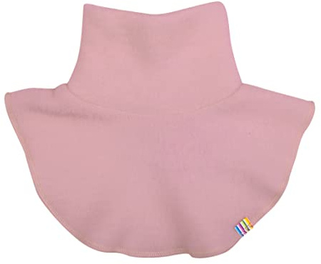 Joha Kinder Unisex Schlupf-Schal Rollkragen-Einsatz reine Merinowolle, Farbe:Altrosa, Größe:4-6