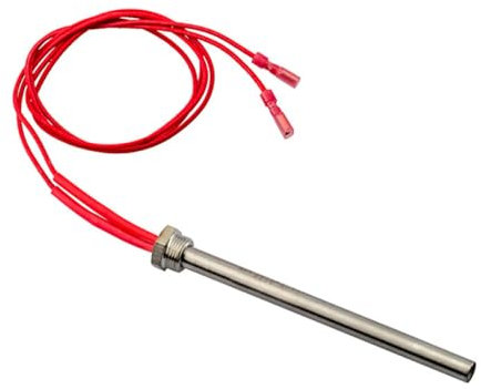 Hot Rod - Accendino a pellet di legno, 220 V, 300 W, tubo riscaldante, 150 mm, per dispositivo di riscaldamento (M16, filettatura 1,5 mm)