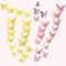 YUBBYSTU 72 pcs Mariposas Decorativas 3D, Extraíbles Tamaños Decorativos de Pared Decoraciones Paredes Pegatinas pared Decorativas 3D para Fiesta Boda Dormitorio Jardin (oro rosado)