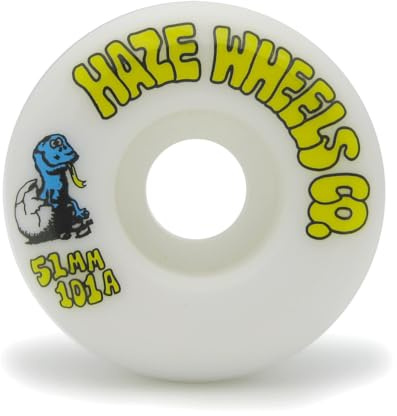 HAZE WHEELS Jeu de 4 Roues de Skateboard