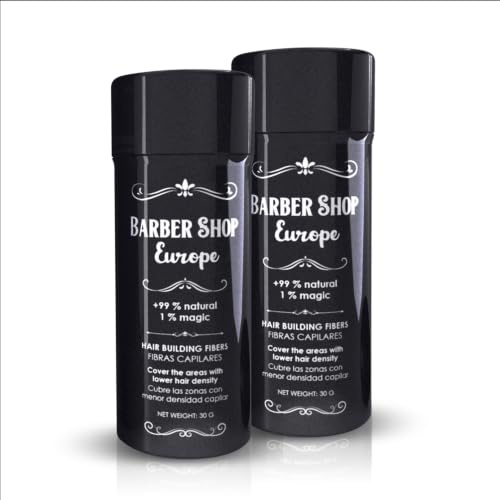 Fibras Capilares X2 | Hair Fibers - Fibra Capilar Hombre y Mujer - Maquillaje Capilar de Microfibras Capilares para Disimular Calvicie - Voluminizador Cabello en Polvos Pelo Hombre