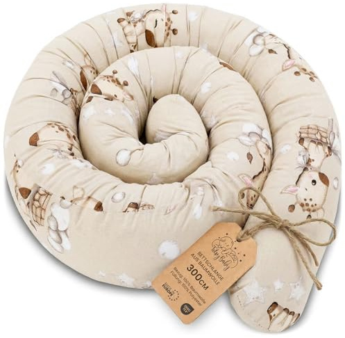 Kroppskudde Side Sleeper säng orm 300 cm Långkudde Rullkudde Sovkudde Nackrulle Sängkudde Mjuk Ergonomisk Tvättbart Överdrag Andningsbar Oeko-Tex Giraffer