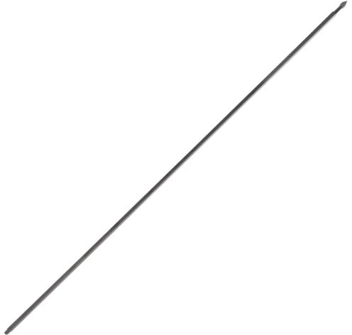 Pincho cuadrado de acero inoxidable AISI 304 para asador, 10 x 10 mm, para cocinar carnes pesadas (longitud: 90 cm)