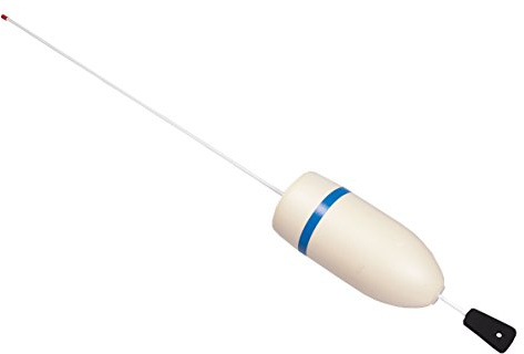 Taylor Made Products 22105, Pick-up or Diving Mast Buoy, White / Blue Stripe, Mast Length 48 inch