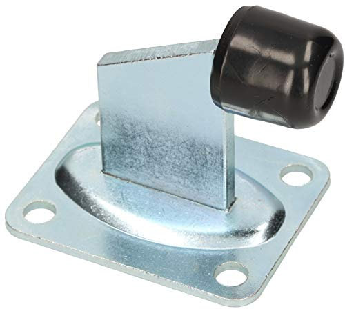KOTARBAU® Tope de puerta de 100 x 80 mm para puertas enrollables y pesadas con tope de goma