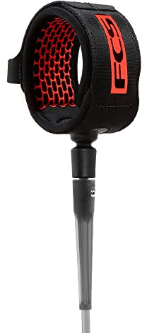 FCS All Round Essential Leash - Flame Red - 8 (eara-08f)