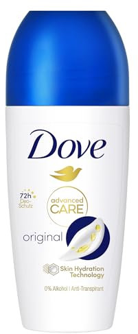 Dove Advanced Care Original Anti-Perspirant Roll On Women's Deodorant with Triple Moisturising technology for 72 hours of protection 50 ml