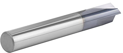 Fresa per Smussare, Fresa per Smussare a 3 Taglienti, Trapano, Attacco per Mortasare per Trapano per Frese in Alluminio e Rame (D10*120°*75L)