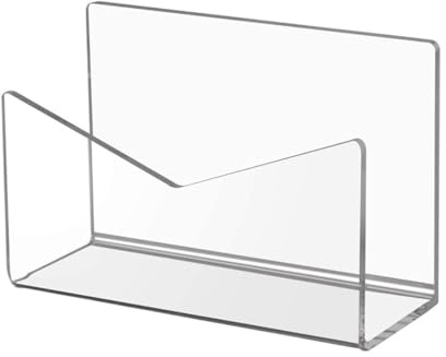 Nicear Posthållare Desktop Brevbok Transparent Sorteringsställ Fil Brevställ För Skrivbord Akryl Filhållare För Skolan