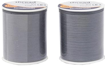KORBOND - Rocchetto di Filo Grigio, 2 x 160 m