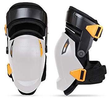 ToughBuilt - Heavy Duty Non-Marring Gelfit ™ Thigh Support Stabilization Knee Pads - Comfortable, Adjustable, Ultimate Stability with Ergonomic Fit - TB-KP-G3R