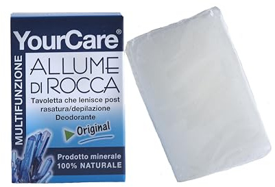 YourCare Dose Alaunstein Original 100 g – Mehrzweck-Deodorant für Damen und Herren, natürliches Deodorant für die Achseln, Fresh mit reinigender Wirkung, absorbiert Feuchtigkeit und Reizungen der