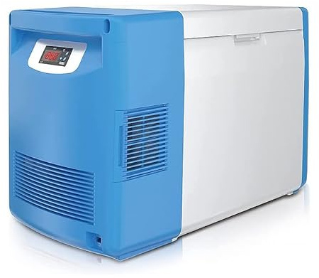 -123 °F Ultra-Low Temperature Freezer 86°C Portable Lab Cryogenic 20L Countertop Refrigerator, Samples Flash Freezer for Laboratory Samples Storage,Scientific Research (20L)