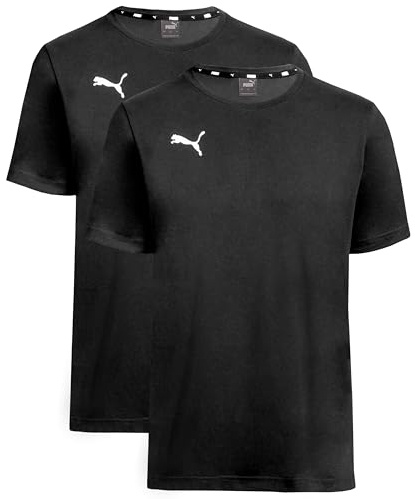 PUMA T-Shirt 2er Pack Doppelpack - Black - Gr. M