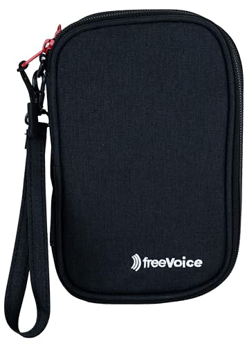 freeVoice Elite Kabel Organizer Tasche I Hochwertiger Elektronik Organizer mit Fächern für Kabel & Adapter I Kabelaufbewahrung ideal für Reisen I Wasserabweisende Kabeltasche für Kabelmanagement