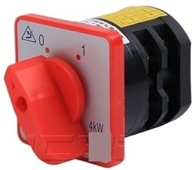 Interrupteur universel triphasé HZ5D-20/4 L03, 2 vitesses, 20 A, 4 kW, HZ5D-20/1 L01, HZ5D-20/4 L02, M04, M05, M08, M08-1(Type-3)