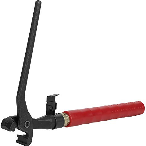 aqxreight ： Pince à Grille de Barres d'armature, Outil de Rotation Manuelle pour Sécuriser et Relier les Clôtures, Pince de Construction pour Chantiers, Outil avec Prise Confortable, Efficace pour