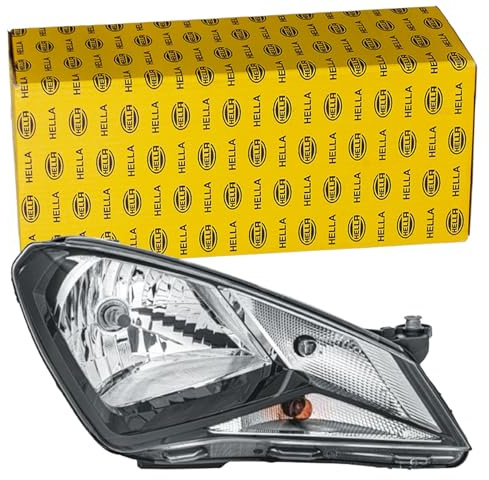 HELLA 1EJ 010 671-021 Scheinwerfer - Seat MII (KF1, KE1) - schwarz - ECE