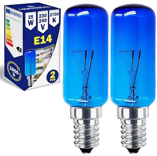 MONTERAL 2 Pièces Ampoule pour Refrigerateur E14 25W 230/240V avec le Code Original 00612235 612235 convient pour Bosch pour Siemens pour Neff