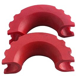 SOLUSTRE 2pcs D-ring Isolator Shackle Covers Bow Shackle Protectors for Suv Truck Rescue Winch