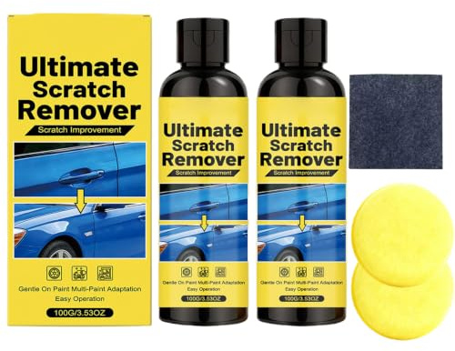 Nanopolix Scratch Remover, Nano Polix Scratch Remover,Formula Precisa Rimuove Graffi Sicura Tutte le Vernici senza Lucidatrice per Auto (2 bottiglia)