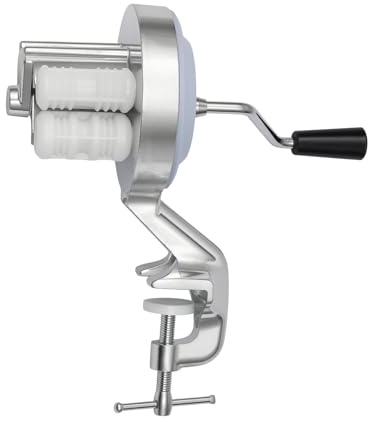 Machine à macaroni manuelle, extrudeuse à pâtes, machine Cavatelli, presse à pâtes portable avec manivelle, pour la préparation de pâtes italiennes et plus encore
