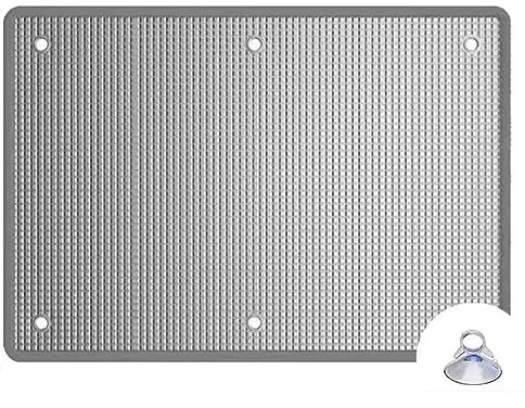 Sun Protection and Heat Insulation Window Film, Double Aluminium Foil Sunroom shades Glass Sticker, Reflective Sun Mats for Balcony Roofs, Privacy Protection Window Film with Suction Cup (80 x 90 cm)