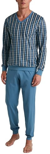 CALIDA Special Bündchen-Pyjama Herren, aus 100% Baumwolle